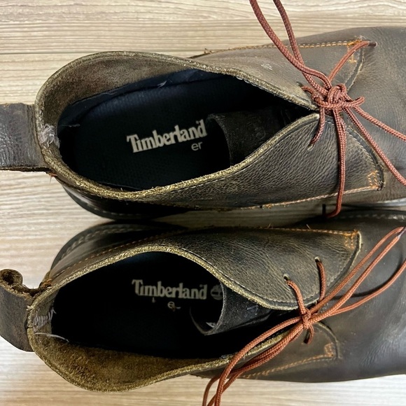 Timberland Tremont Earthkeepers Mens Sz 10 Brown Leather Hipster Soft Toe Boots main image 8